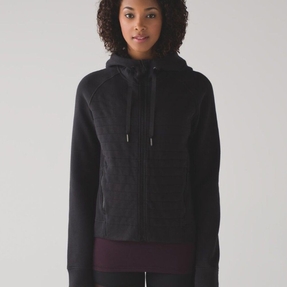 Lululemon Fleece Be True Hoodie Black 2